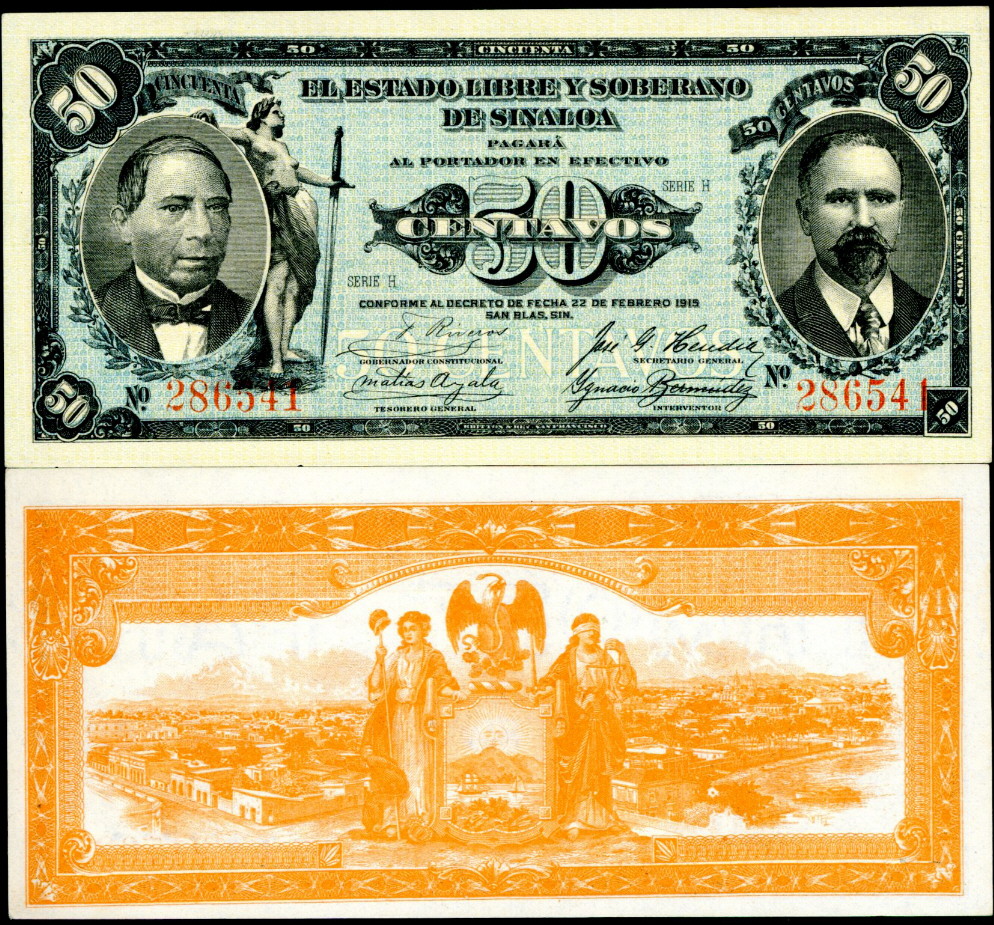 50 centavos  (90) UNC Banknote