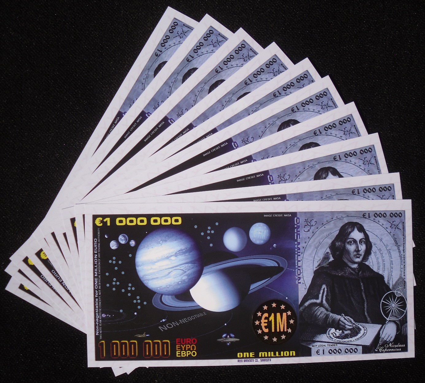 1,000,000 Euro  (90) UNC Banknote