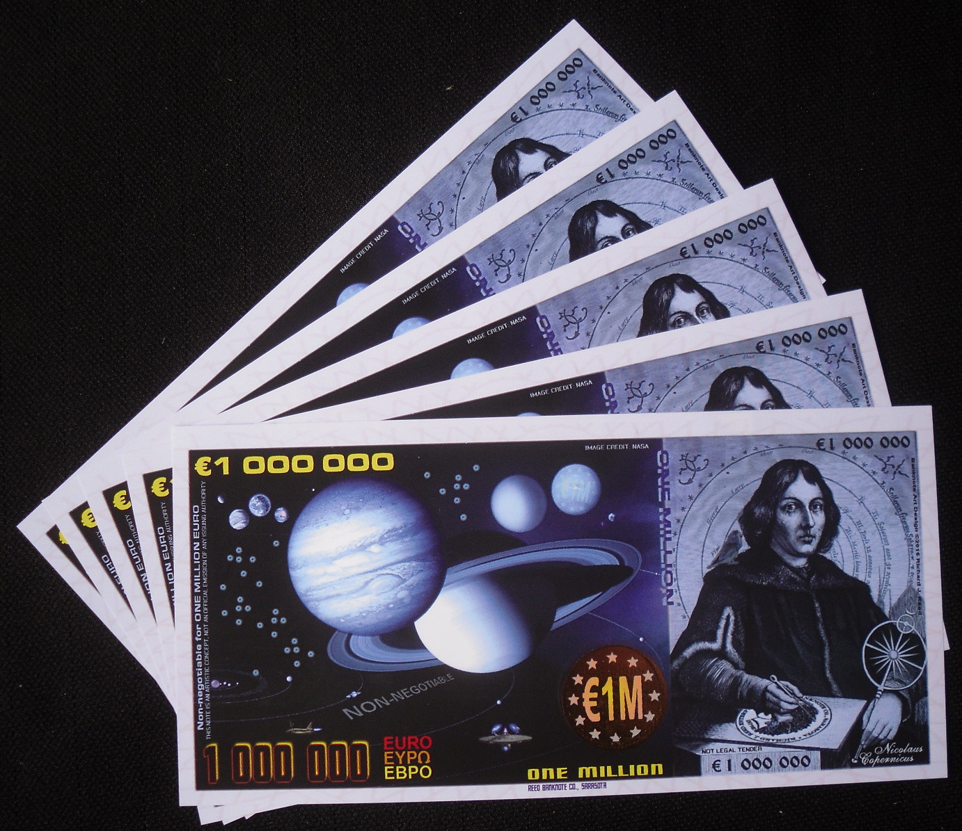 1,000,000 Euro  (90) UNC Banknote