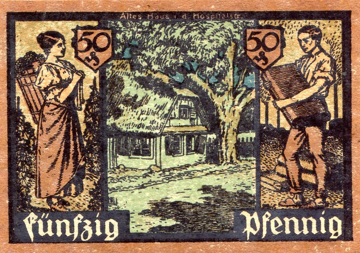 50 pfennig  (80) AU Banknote