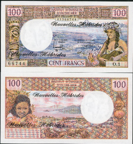 100 francs  (90) UNC Banknote