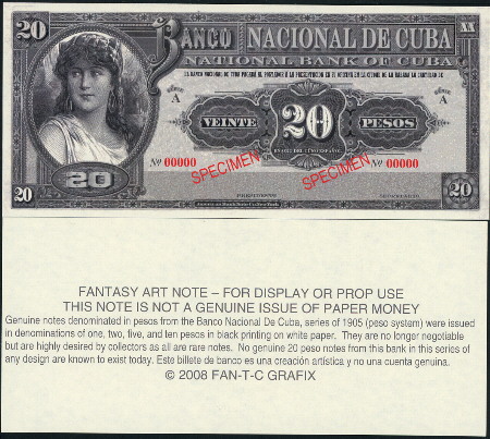 20 Pesos  (90) UNC Banknote