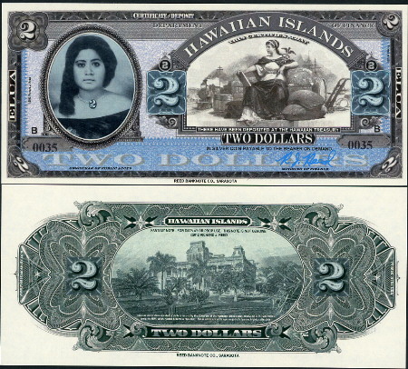 2 Dollars  (90) UNC Banknote