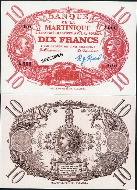 10 Francs  (90) UNC Banknote