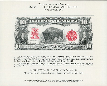 10 Dollars  (90) UNC Banknote