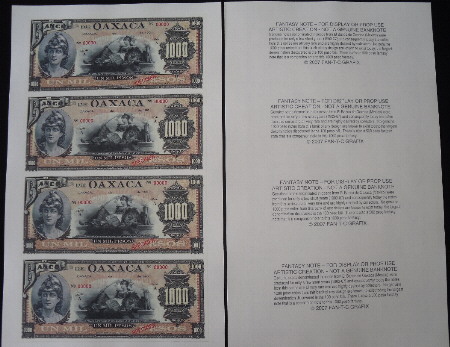 1000 peso  (90) UNC Banknote