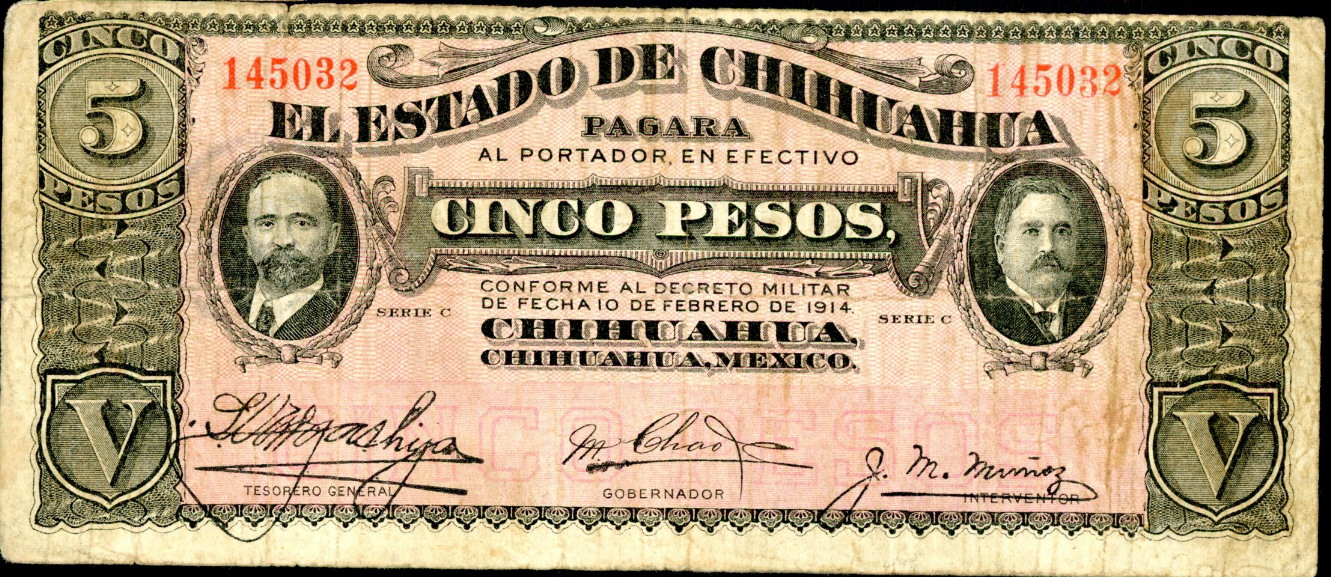 5 pesos  (50) F Banknote