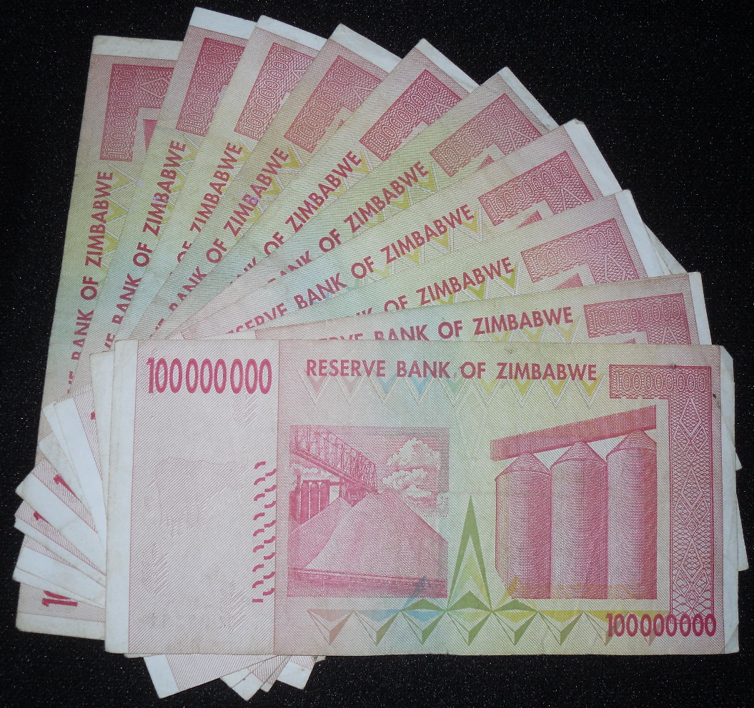 100,000,000 dollars  (50) F Banknote