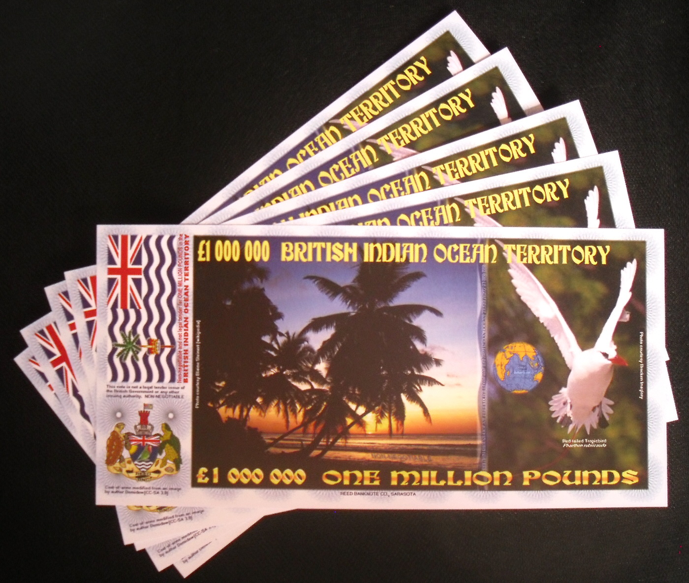 1,000,000 pounds (90) UNC Banknote