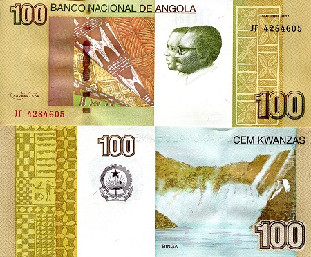 100 Kwanzas  (90) UNC Banknote