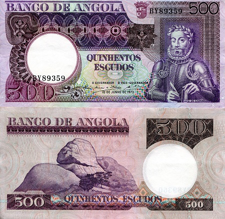 500 escudos  (60) VF Banknote
