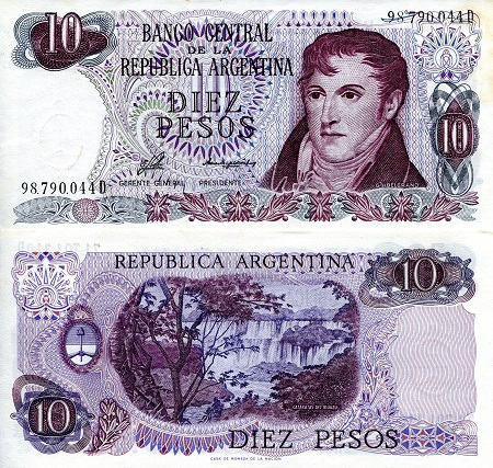 10 pesos  (90) UNC Banknote