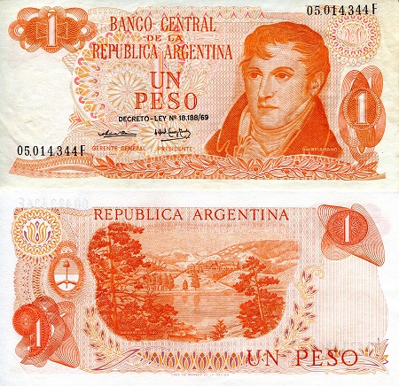 1 peso  (90) UNC Banknote