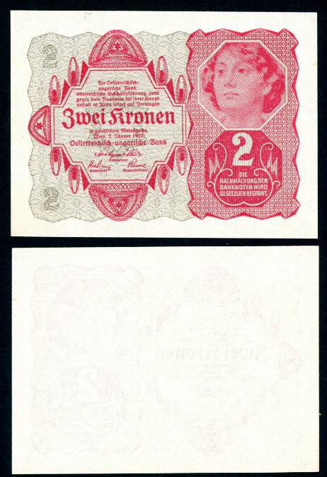 2 kronen  (80) AU Banknote