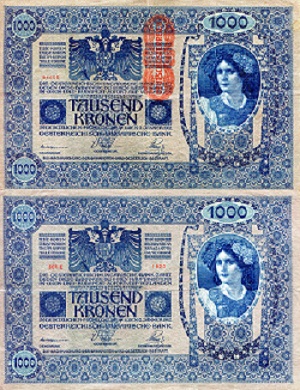 1000 kronen  (50) F Banknote