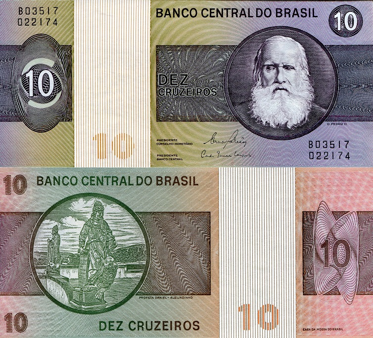 10 cruzeiros  (90) UNC Banknote
