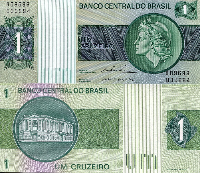 1 cruzeiro  (90) UNC Banknote