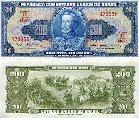 200 cruzeiros  (50) F Banknote