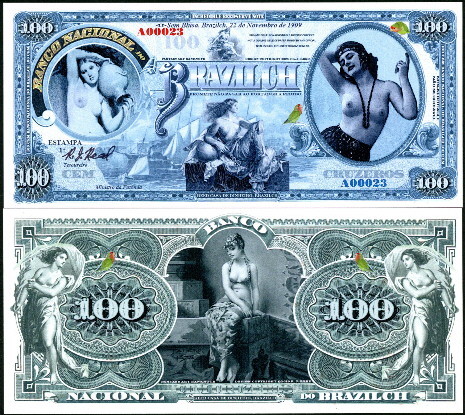100 cruzeros  (90) UNC Banknote