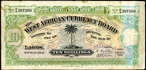 10 shillings  (50) F Banknote