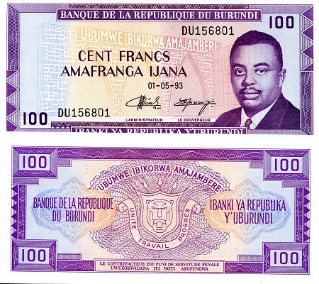 100 francs  (80) AU Banknote