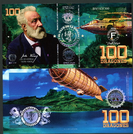 100 dragones  (90) UNC Banknote