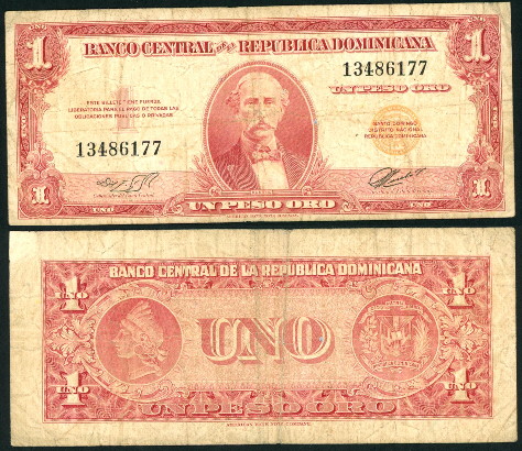 1 peso oro  (50) F Banknote