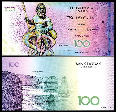 100 astra  (90) UNC Banknote