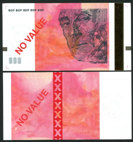 0 (euro)  (90) UNC Banknote