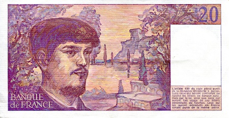 20 francs  (80) AU Banknote