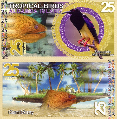 25 dollars  (90) UNC Banknote