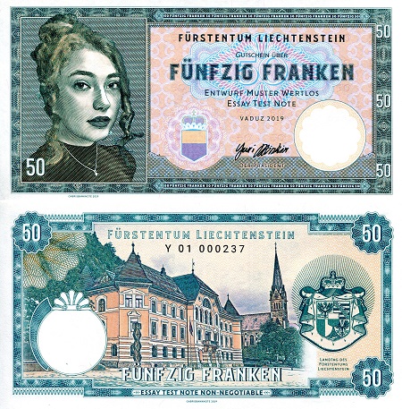 50 franken  (90) UNC Banknote