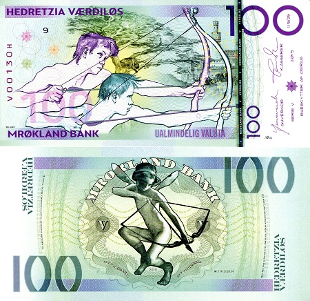 100 vaerdilos  (90) UNC Banknote