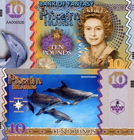 10 Pounds  (90) UNC Banknote