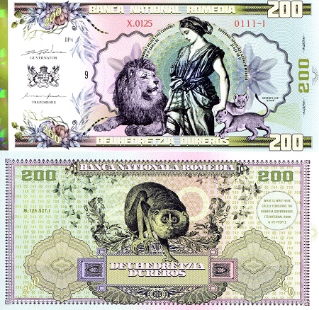 200 dureros  (90) UNC Banknote