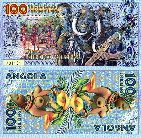 100 shillings  (90) UNC Banknote