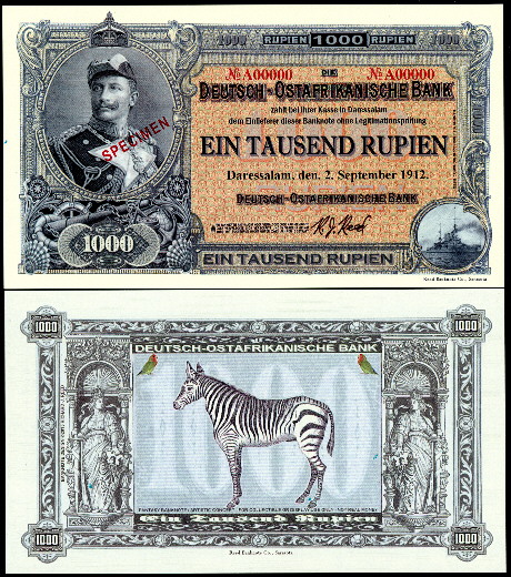 1000 Rupien  (90) UNC Banknote