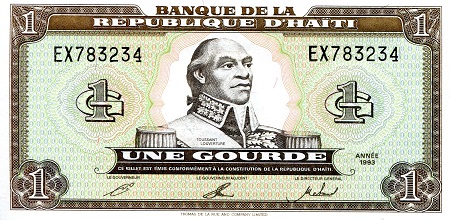 1 gourde  (90) UNC Banknote