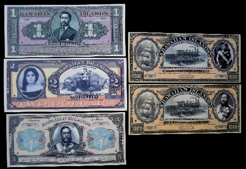 1-1000 dollars  (90) UNC Banknote Set