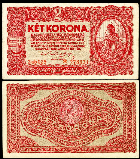 2 korona  (50) F Banknote