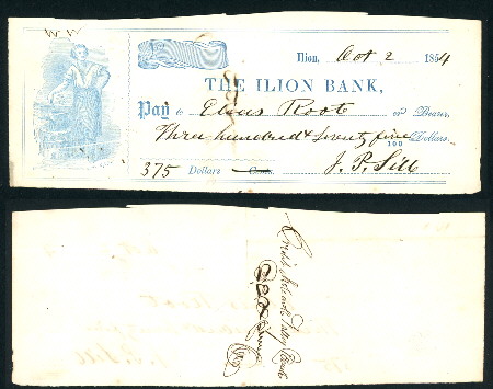 375 dollars  VF Antique Check