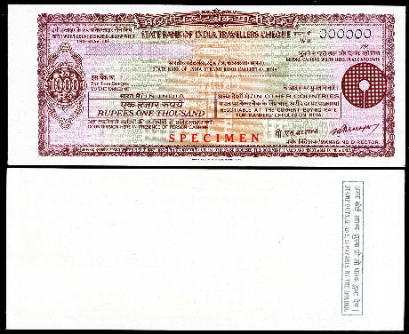 1000 rupees  (85) AU-UNC Banknote