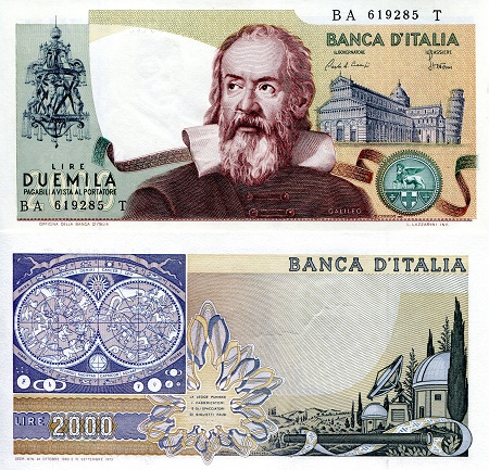 2000 lire  (90) UNC Banknote