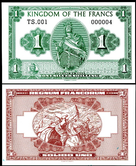 1 silver shilling  (90) UNC Banknote
