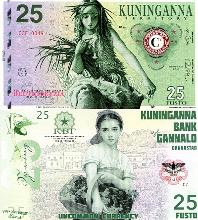 25 fusto  (90) UNC Banknote
