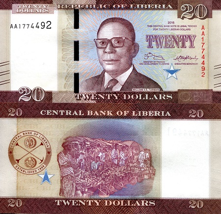 20 Dollars  (90) UNC Banknote