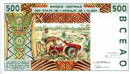 500 francs  (90) UNC Banknote