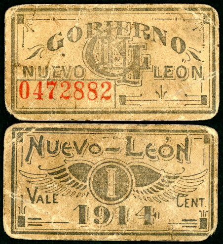 1 centavo  (50) F Banknote
