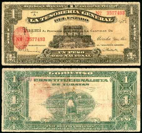 1 peso  (30) G Banknote