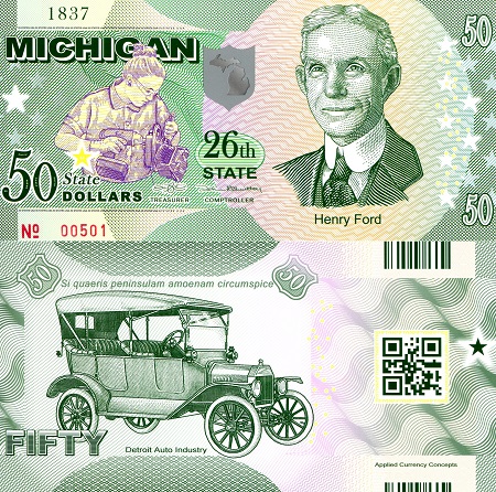 50 Dollars  (90) UNC Banknote
